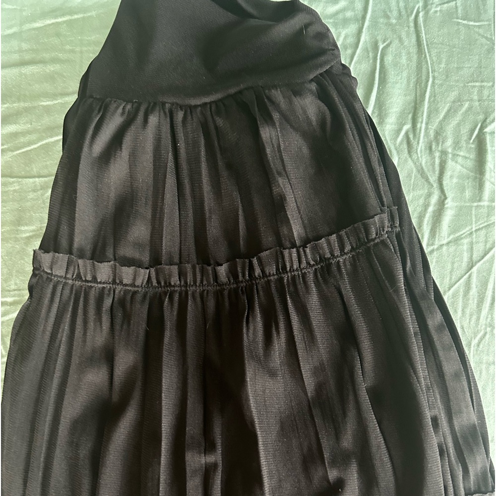 Vintage candies Y2K layered maxi skirt